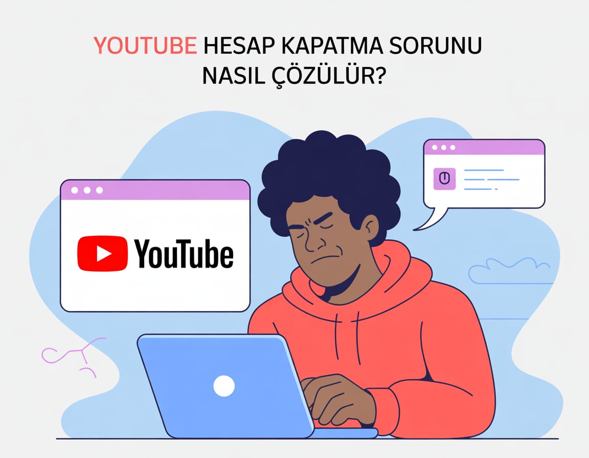 YouTube Hesap Kapatma Sorunu Nasıl Çözülür?