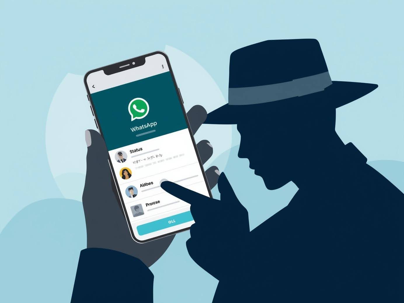 whatsapp durum görme hilesi