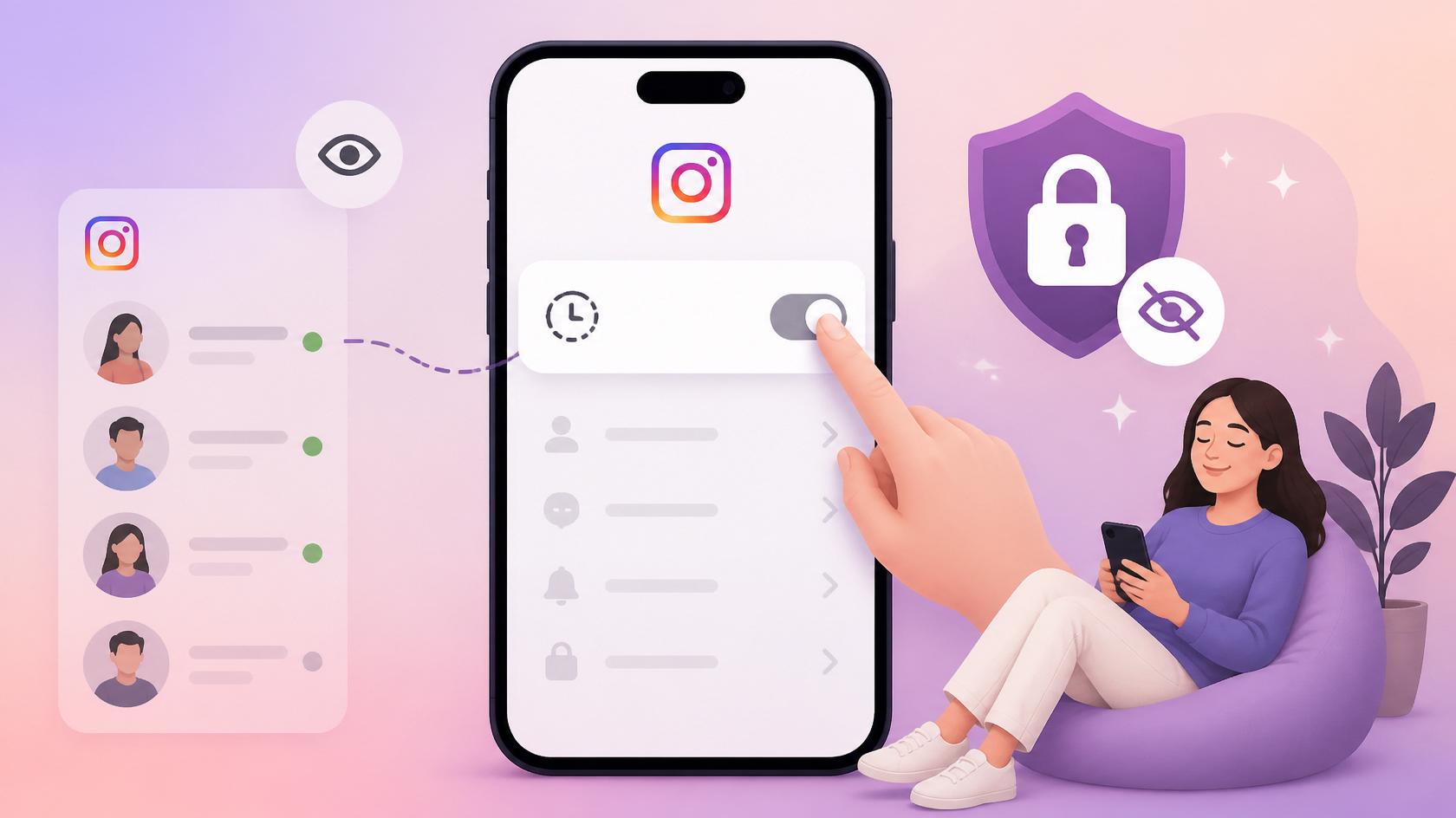 instagram aktiflik kapatma
