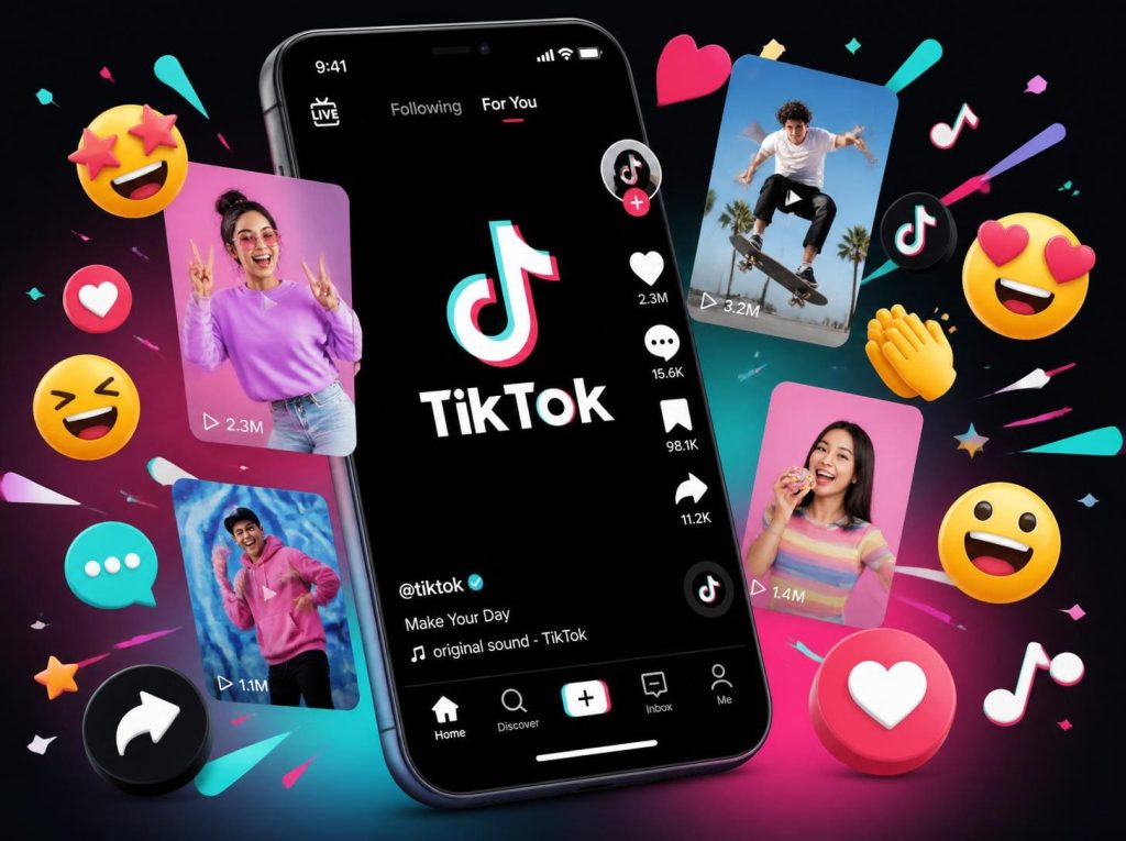 sizinle paylaştı ne demek tiktok
