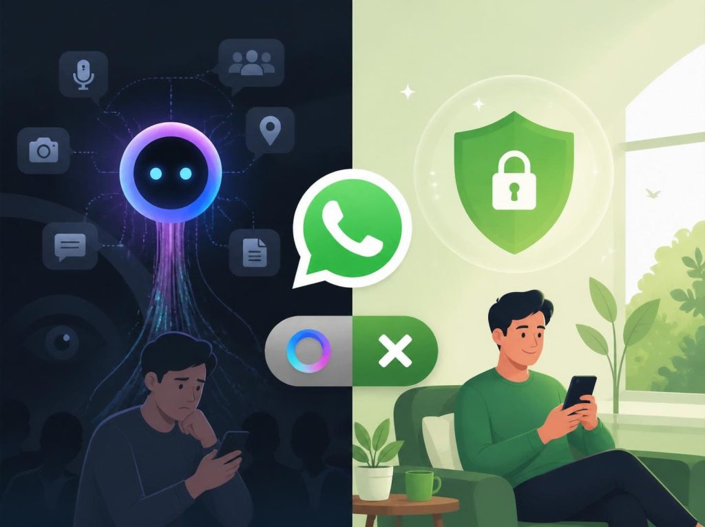 whatsapp meta ai kapatma