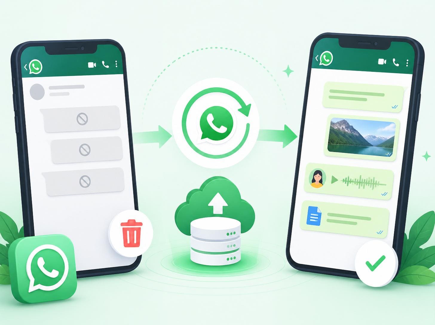 whatsapp silinen mesajları geri getirme
