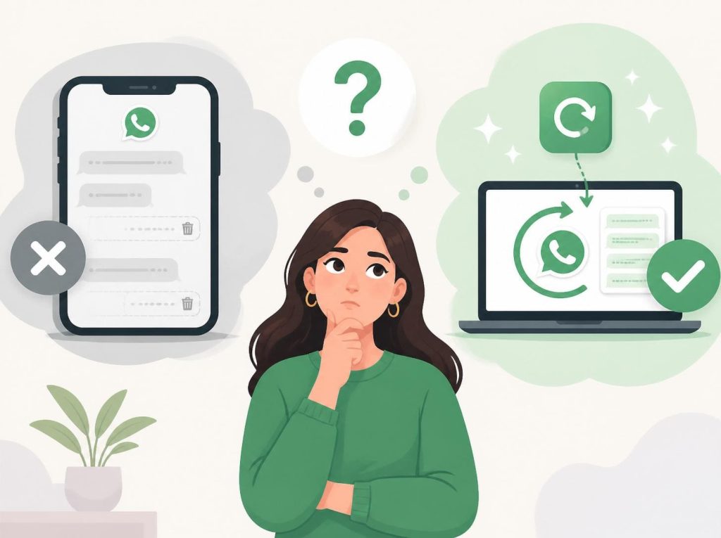 whatsapp'ta silinen mesajları geri getirme programı