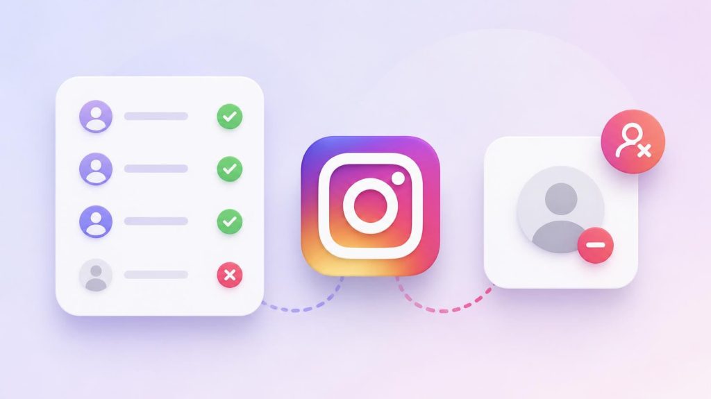 instagram takipten çıkanları görme programsız