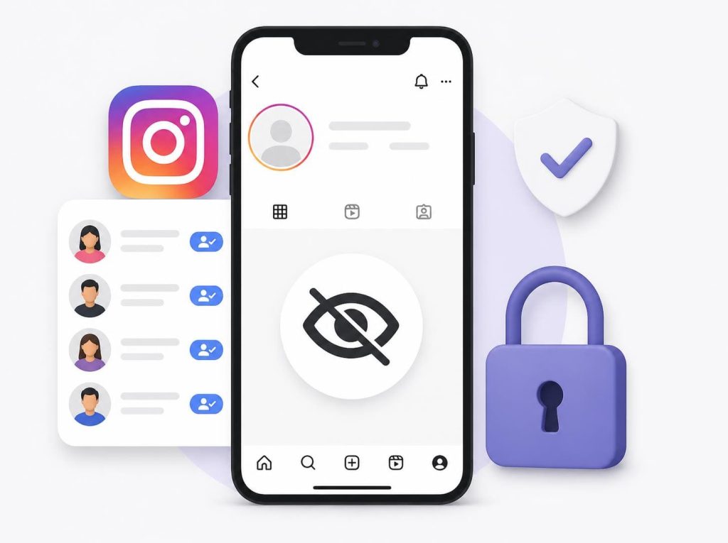 instagram da takipçilerimden takip ettiklerimi gizleme