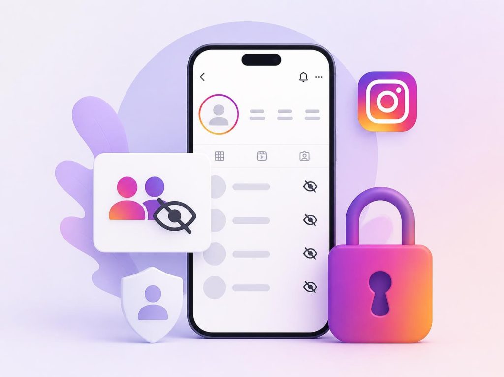 instagram takipçiler takip ettiklerimi gizleme