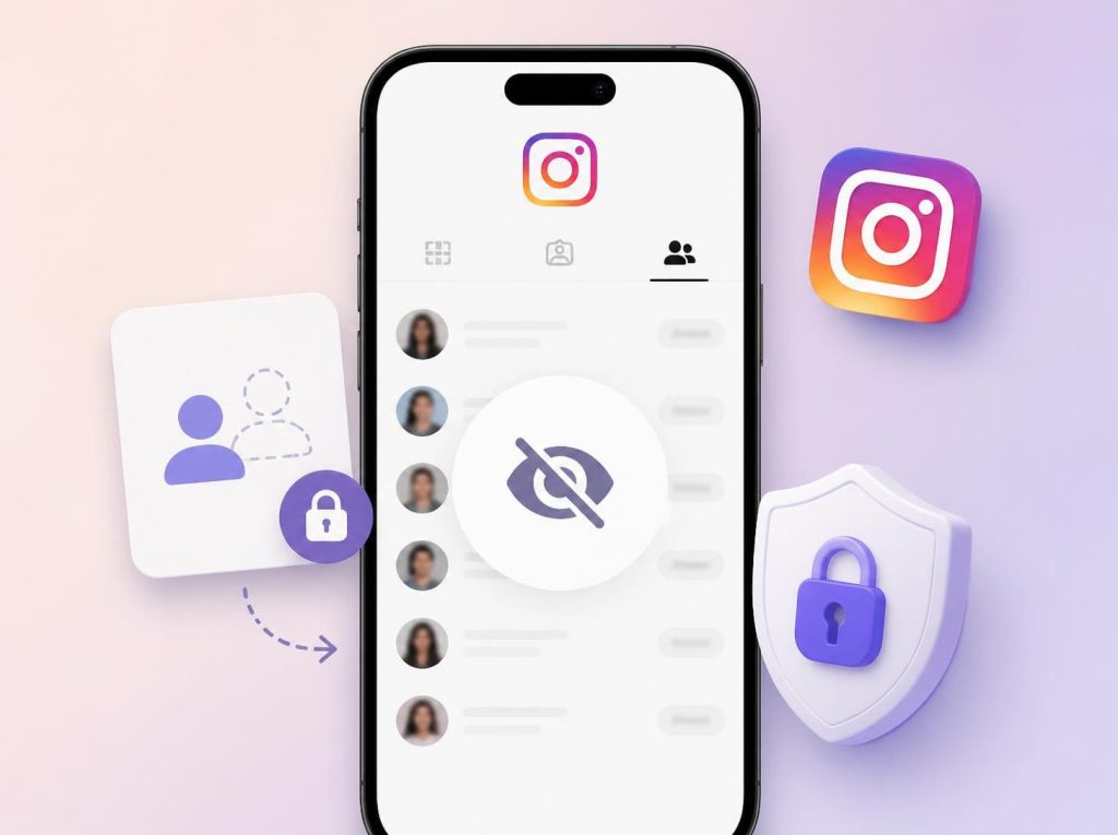 takip ettiklerimi gizleme instagram