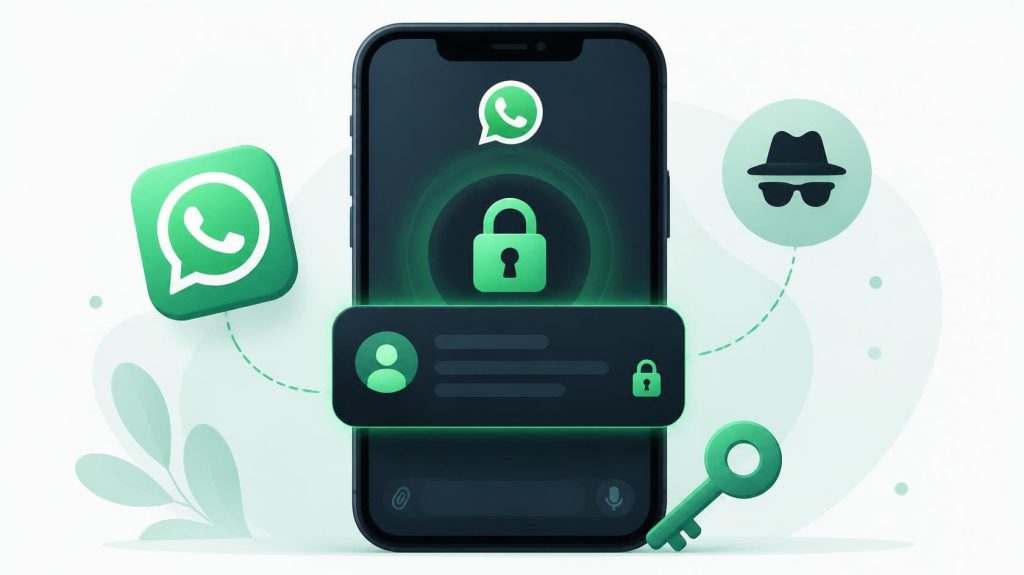 whatsapp gizli sohbet açma