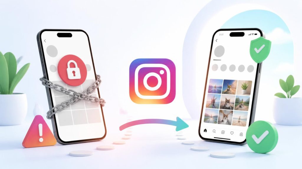 yeni açılan Instagram hesabı neden askıya alınır